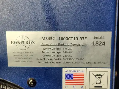 NEW BONITRON M3452-L1600CT10-R7E