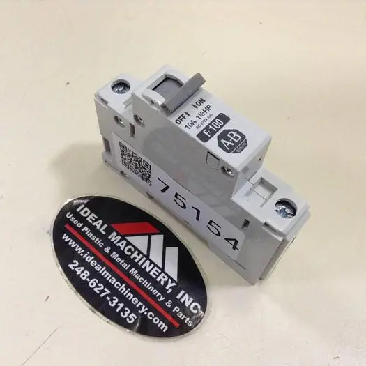 Used ALLEN BRADLEY 1492-CB1/F100 SER C Circuit Breakers Michigan US | Ideal Machinery #710065