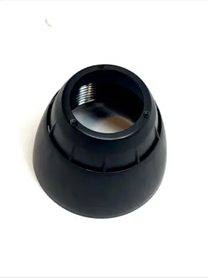 USED BANNER TL50 STAND-OFF PIPE COVER 1/2" BLACK ACETAL 10137