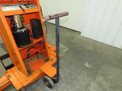 Presto PSA2762 Manual Walkie Straddle Pallet Stacker 12V Lift 2700 Lb 60" Truck