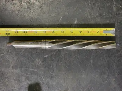 1-1/8" HSS Spiral Flute Taper Shank Reamer