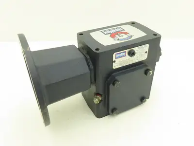 Leeson IronMan BM821-25-L-56 Worm Gearbox 25:1 Reducer 1Hp 70rpm 56C LH