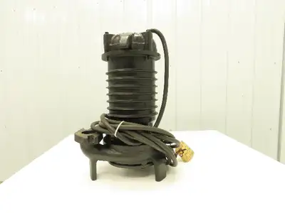 Weil Submersible Waste Water Pump 1-1/2" Flange 1/2HP 1750 RPM 460V 3PH