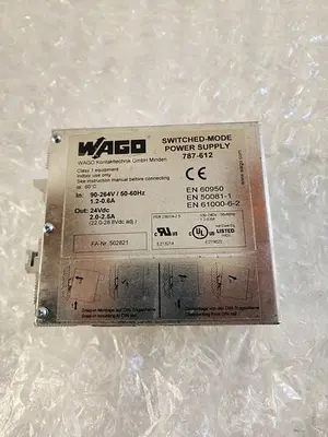 WAGO SWITCHED MODE POWER SUPPLY 787-612