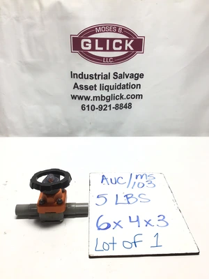 Georg Fischer Diaphragm Valve Connection Size 1/2″
