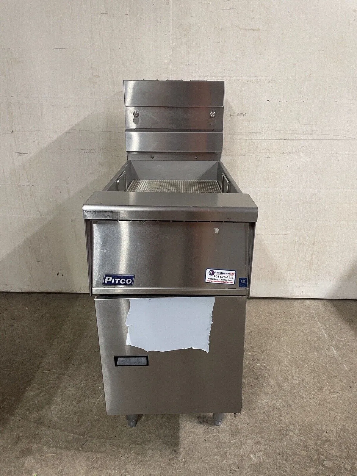 182-0076 Pitco Frialator SGBNB14 Bread and Batter Fryer Dump Station