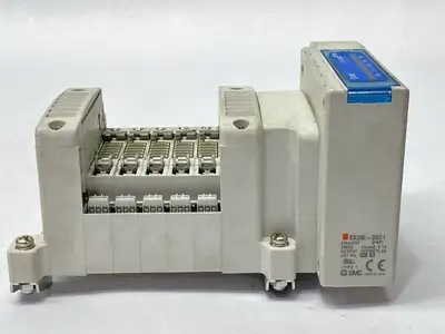 VV5QC11-05C45DA-D0S | SMC  Pneumatic Manifold Base 5-Station EX260-SEC1 EtherCAT - Used