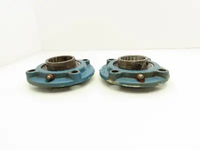 McGill PFC4-11 4-Bolt Flange Mounted Bearing 2-1/4" Bore 3-3/4" OD Lot of 2
