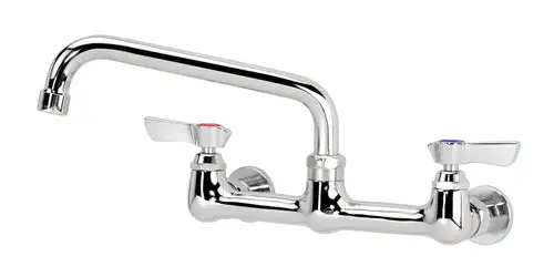 Krowne 12-808L Splash Mount Faucet - 8" Swing Spout, 8" Centers