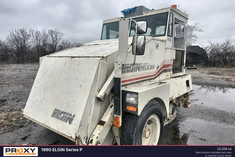Used 1990 ELGIN SERIES P Street Sweeper Ohio US | Proxy Equipment #1385415