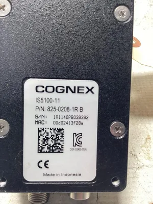 Cognex 821-0034-1R Rev B; Vision Sensor Camera 825-0208 1R B