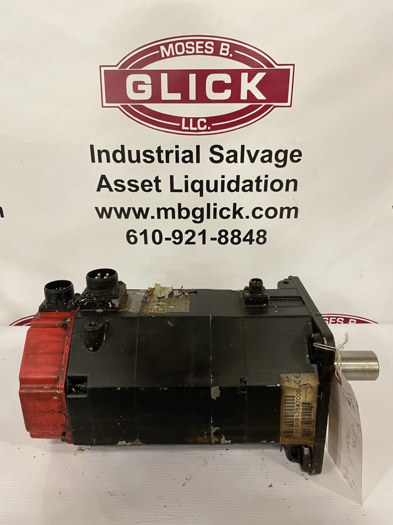 Fanuc α12/3000 CNC Spindle Servo Motor 2.8kW 3000RPM A06B-0143-B175#7000