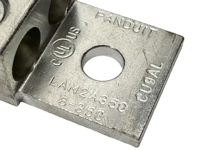 New | in-Stock Panduit One-Hole Two Barrel Aluminum Mechanical Lug 5/16 Hex 600V Electrical Fittings Michigan US | Maverick Industrial Sales #1390694