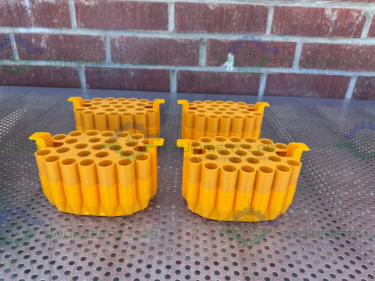 USED LOT OF 4 - EPPENDORF 5920 716 000 ADAPTERS FOR TUBES 5.0 ML AND 15 ML