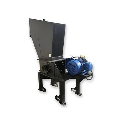 Used 40HP Single Roll Industrial Shredder - 18" Dia. X 16.5"W