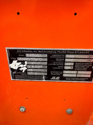 USED 2017 JLG E450AJ