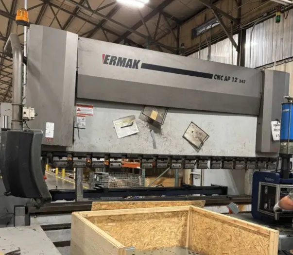 Used 2010 ERMAK CNC AP 12 X 242 TONS Press Brakes Illinois US | Lion Machinery #330164