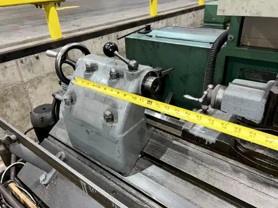 15" X 32" MANNAIONI MAN-AU-CYCLE THREADING LATHE, 4" HOLE: STOCK #16992