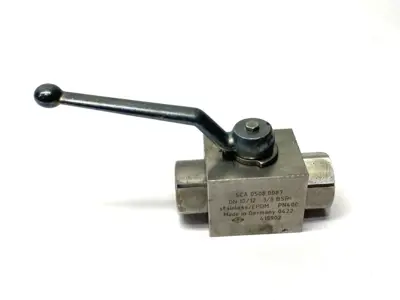 415902 | Stainless Steel Ball Valve 2-Way PN400 DN 10/12 3/8" BSP SHELFWARE - New Other