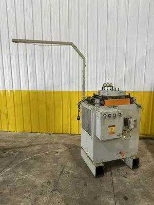 10" x .130" DURANT JACO MODEL #VS-MD-10 POWERED COIL STRAIGHTENER: STOCK #23069