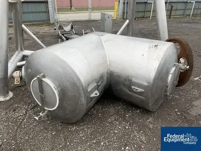 N/A 60 cu ft Twin Shell Bender, S/S