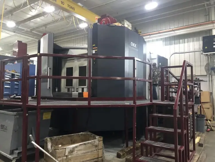 Used 2010 OKK HM1250S Horizontal Machining Centers Ohio US | Toolquip, Inc. #1271727