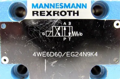 USED REXROTH 4WE6D60/EG24N9K4 VALVE 4WE6D60EG24N9K4