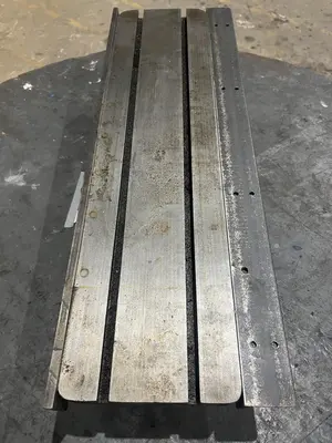 28" X 7" T SLOTTED DRILL BOX TABLE: STOCK 21050