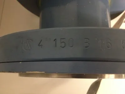 ROSEMOUNT HIGH SIGNAL MAGNETIC FLOWTUBE MODEL 8703 THA040S1L1F0112, SIZE 4"