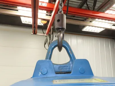 Demag DKUN 10-1000 2200 LB 1 Ton Electric Chain Hoist 17' Lift 12/50 FPM 460V