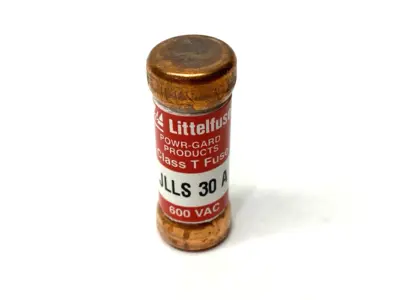USED LITTELFUSE POWR-GARD FAST ACTING FUSE 600V 30A SHELFWARE BOX OF 10