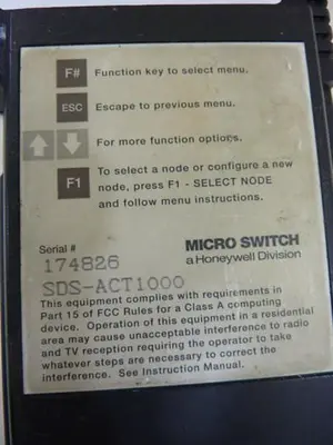 USED HONEYWELL SDS-ACT1000