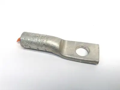 USED HOMAC THOMAS & BETTS SINGLE LUG ALUMINUM CRIMP CONNECTORS