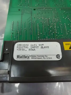 Used Bailey IMDSI02 infi90 Digital Input Slave Module, 5VDC, 80mA PLC Input & Output South Carolina US | Palmetto Automation #1503098