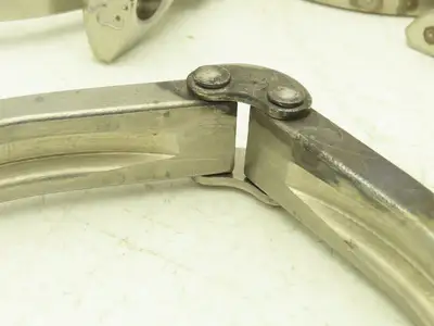 Tri Clover 3"/4" 3" Sanitary Tri Clamp 11 Single & Double Pin/ 5 - 4" Lot of 16