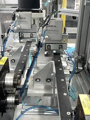 Used FANUC N95 FACE MASK NOSE CLIP FANUC ROBOTIC ASSEMBLE AND ATTACHING CELL BY ACE NEW 2020 Robotic Welding Cells | Harbor Machinery Inc. #1283352