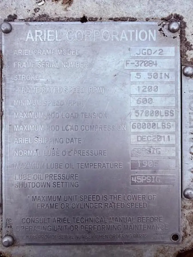 USED ARIEL JGD