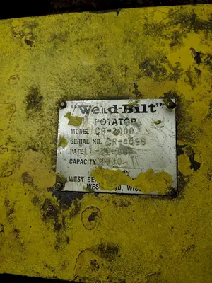 USED WELD-BILT CR-2000