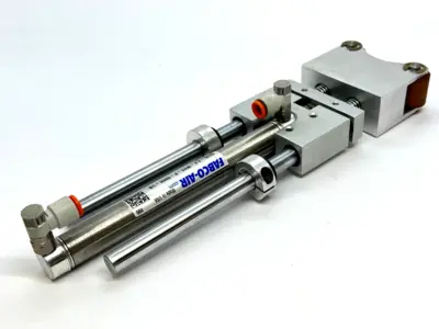 S375-4.0-MH2-P-S000-UB | Fabco-Air  Pneumatic Linear Slide 9/16" Bore 4" Stroke - Used