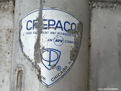 Used Crepaco 3500-Gallon Stainless Steel Tank – Vertical for Sale