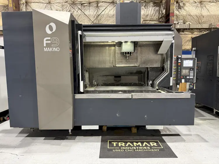 Used 2015 MAKINO F9 Vertical Machining Centers Michigan US | Tramar Industries #419537