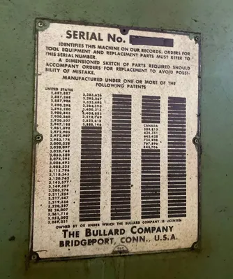 USED BULLARD 36 DYN-AU-TAPE