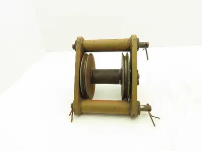 Cleveland Tramrail Upper Hook Block Double Cable Sheave for Bridge Crane Hoist