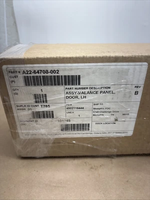Freightliner Valance Door Panel A22-64708-002 Stainless Fast Shipping Warranty.