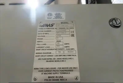 2019 HAAS VF-10/50 Vertical Machining Centers | Machinery Resources International (8)