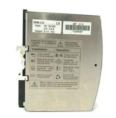 NEW SOLA SDN-8-5-24 POWER SUPPLY SDN8524