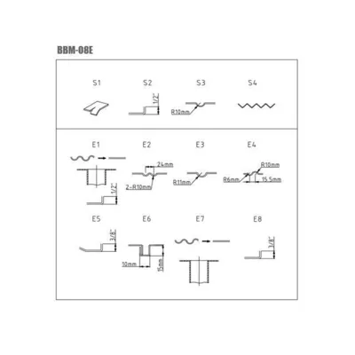 NEW GMC MACHINE TOOLS BBM-08E