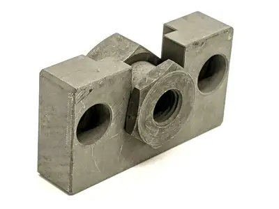 USED MISUMI FLOATING JOINT CYLINDER CONNECTOR & HOLDER SET
