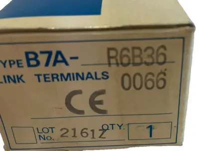 NEW OMRON B7A-R6B36 LINK TERMINALS B7AR6B36