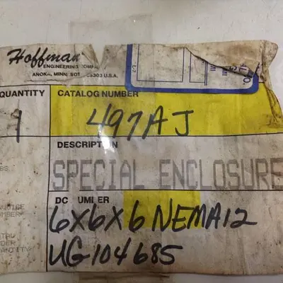 NEW HOFFMAN 497AJ E27524